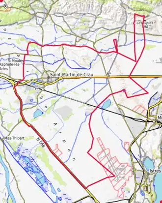 Carte topographique.