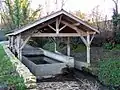Le lavoir de Vignolles (jan.&nbsp;2010)