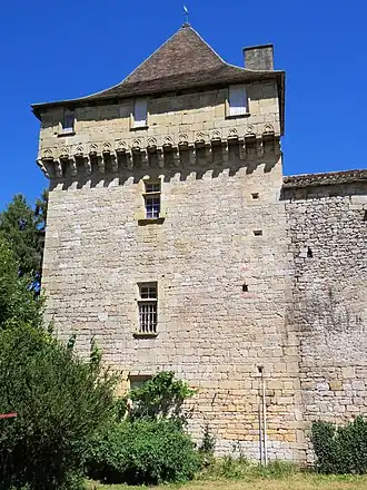 Château de Saint-Pompon.