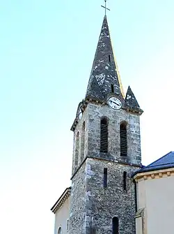 Le clocher de l'église