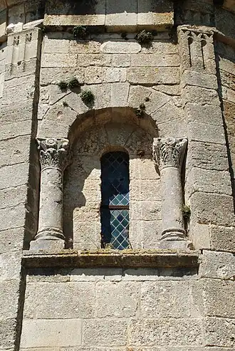 La fenêtre absidiale.