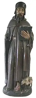 Saint Antoine ermite (XVe&nbsp;siècle).