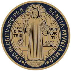 Anvers de la médaille de saint Benoît