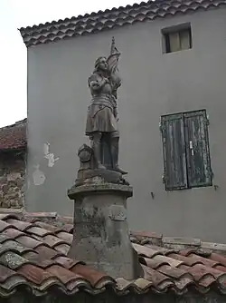 Statue de Jeanne d'Arc de Saint-Jeure-d'Ay