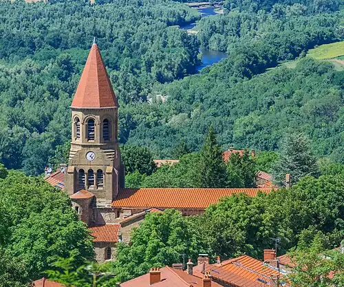 Clocher de Saint-Nicolas de Nonette.