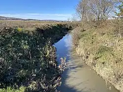 Rivière Charest, du pont acier et bois P-18620 , route Bureau.