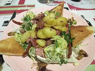 Salade périgourdine.