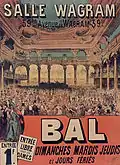 Bal, entrée libre pour les dames (1886).