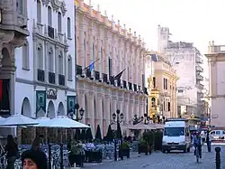 Vue d'une façade Mitre