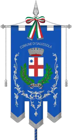 Drapeau de Salussola