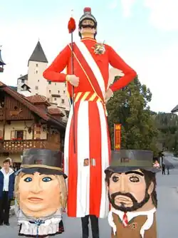 Le géant Samson de Mautendorf et ses nains