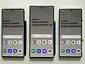 Galaxy Note 10 et Note 10+ (face avant)