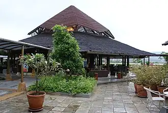 Embarquement de l'aéroport.