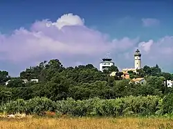Le phare et sémaphore d'Alistro sur la commune de San-Giuliano.