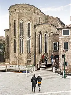 L'abside sur le Campo della Salute