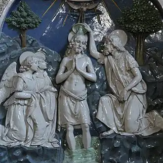 Représentation, terre cuite, Andrea della Robbia (Santa Fiora).