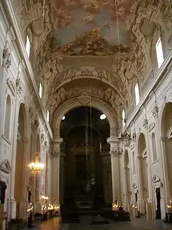 Intérieur de l'église.