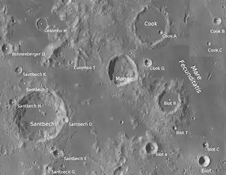 Image illustrative de l'article Monge (cratère)