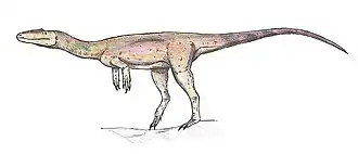 Description de l'image Sarcosaurus life restoration.jpg.