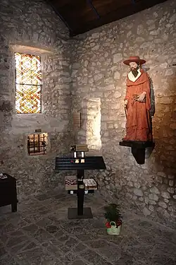 Terre cuite, chapelle saint Pierre transept nord XVIIe&nbsp;siècle.