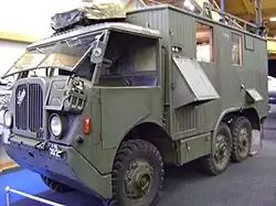 Saurer M6 en version radio (Funkwagen).