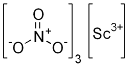 Image illustrative de l’article Nitrate de scandium(III)
