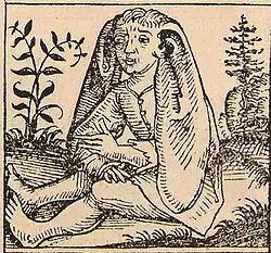 Personnage à longues oreilles.