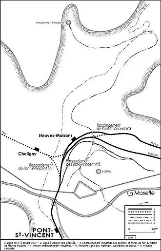 Image illustrative de l’article Ligne de Nancy à Merrey