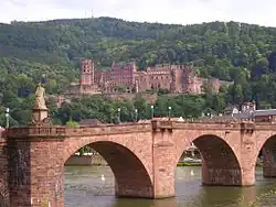 Château d'Heidelberg et le Vieux Pont