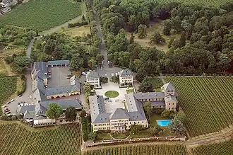 Le domaine Johannisberg dans le Rheingau