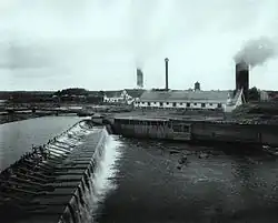 Scierie, Price Company, Matane, vers 1914.