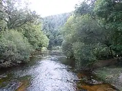 Le Scorff au pont du Stang.