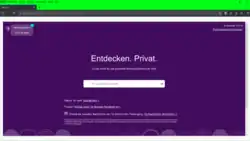 Description de l'image Screenshot Tor-Browser Standardfenster 20200603 8K 01.png.