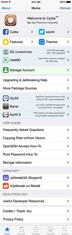 Description de l'image ScreenshotofCydia.jpg.