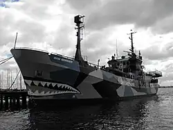 Le MY Bob Barker à Williamstown, Victoria en 2013.