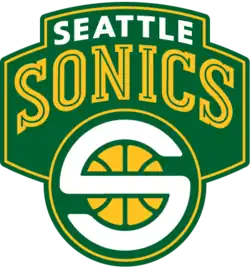 Logo du SuperSonics de Seattle