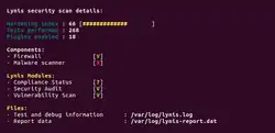 Description de l'image Security tool Lynis for Linux, BSD, and macOS systems.png.