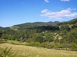 Paysages autour du village de Sengouagnet.