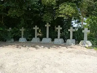 Les "sept croix" de Plélan-le-Petit.