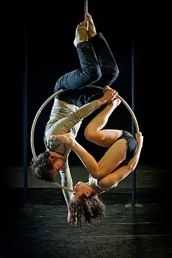 Séquence 8, Les 7 Doigts de la main, Cerceau aérien, 2012