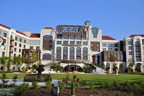 L'hôtel Disneyland.