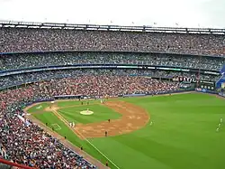 Vue d'ensemble du Shea Stadium