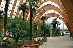 Le Sheffield Winter Garden à Sheffield.