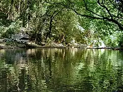 Barrage du vieux moulin à plâtre de Fayence.
