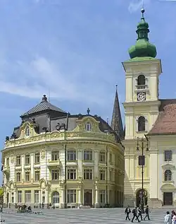 Sibiu , capitale européenne de la culture 2007 pour la Roumanie.