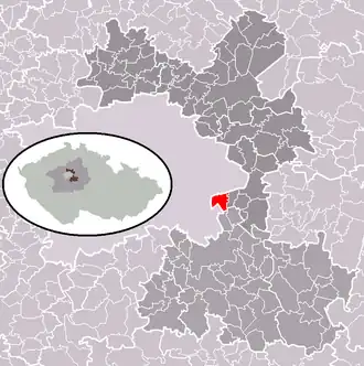 Localisation de Sibřina