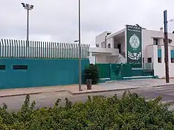 L'entrée principale.