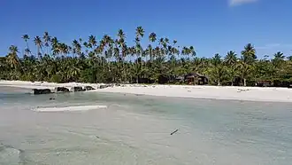 Plage à Maratua