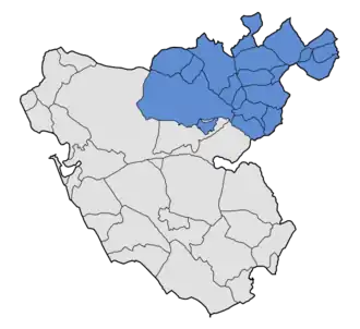 Localisation de Sierra de Cádiz