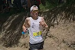 Rémi Bonnet à Sierre-Zinal 2022.